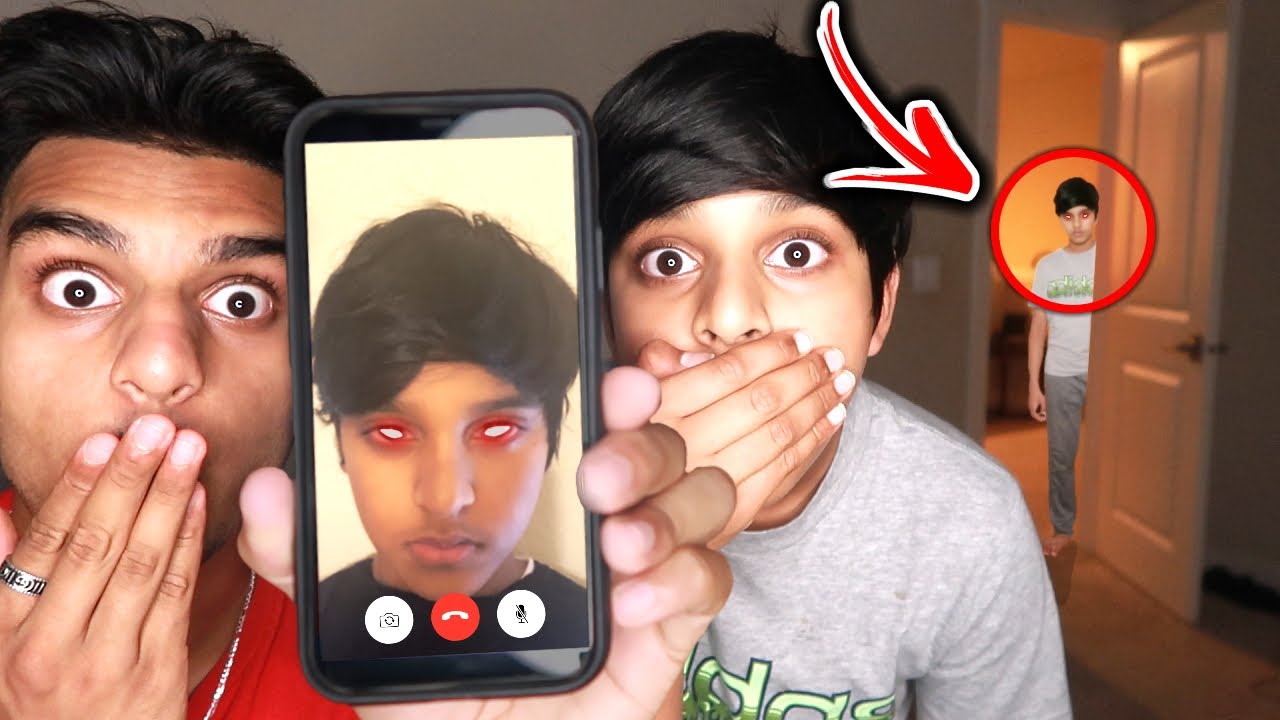 НЕ ЗВОНИТЕ ПО FACETIME С МЛАДШИМ БРАТОМ В 3 ЧАСА НОЧИ!! О БОЖЕ, ЗЛОЙ БЛИЗНЕЦ ОТВЕТИЛ!! *ЗЛОЙ БЛИЗ...