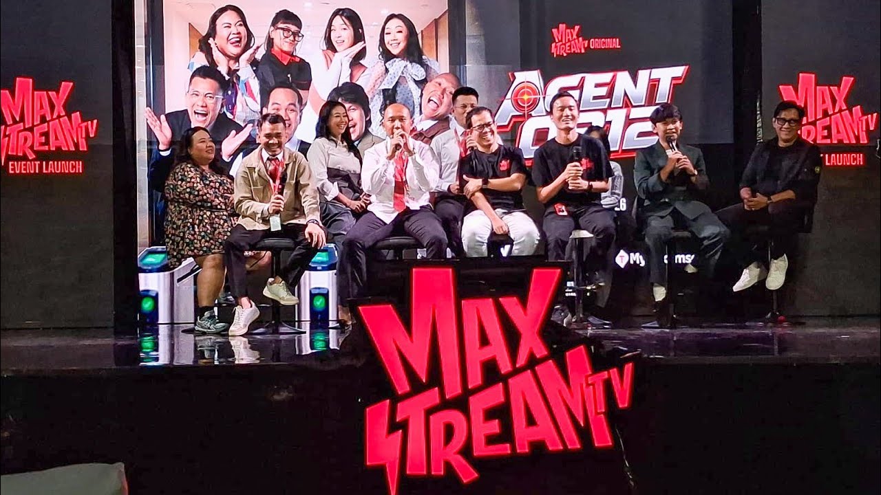 🔴LIVE! MAXSTREAM TV RESMI LAUNCH – AGENT 0812 PECAH, INDRA JEGEL, BORIS BOKIR DAN ANDRE TAULANY