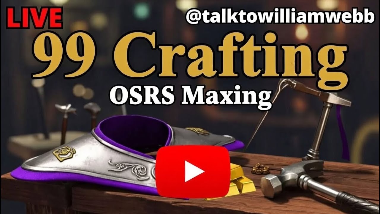 🛠️ 96 → 99 Crafting LIVE! 19k+ Air Battlestaffs Left – 9th 99 Incoming! 💎 OSRS Maxing Series