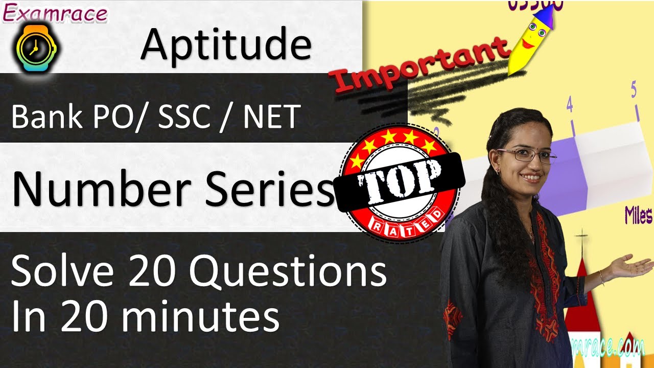 Number Series: Solve 20 Questions in 20 minutes (Testing Tuesdays) - CSAT/ Bank PO/ SSC / NET