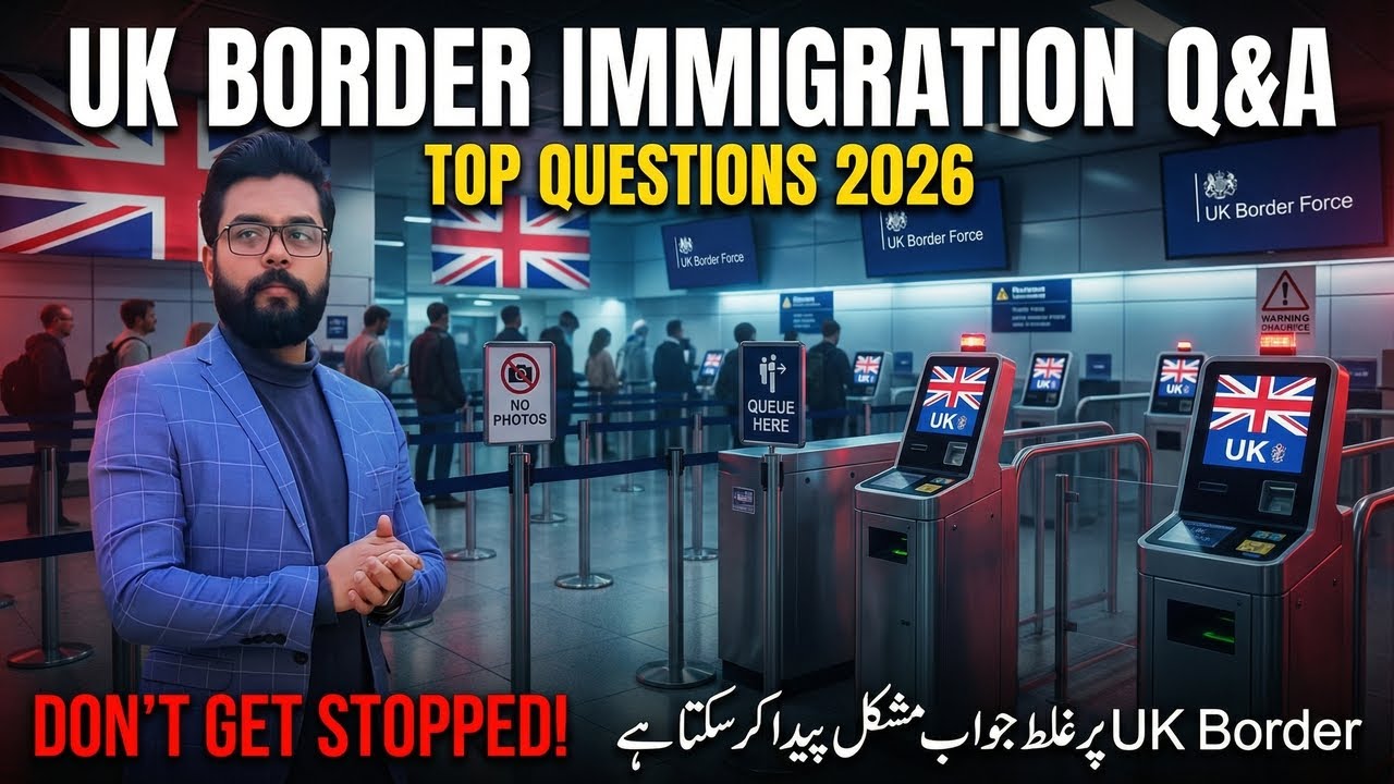 UK Airport immigration Questions Answer | How to Clear the Immigration Q&A | 2026