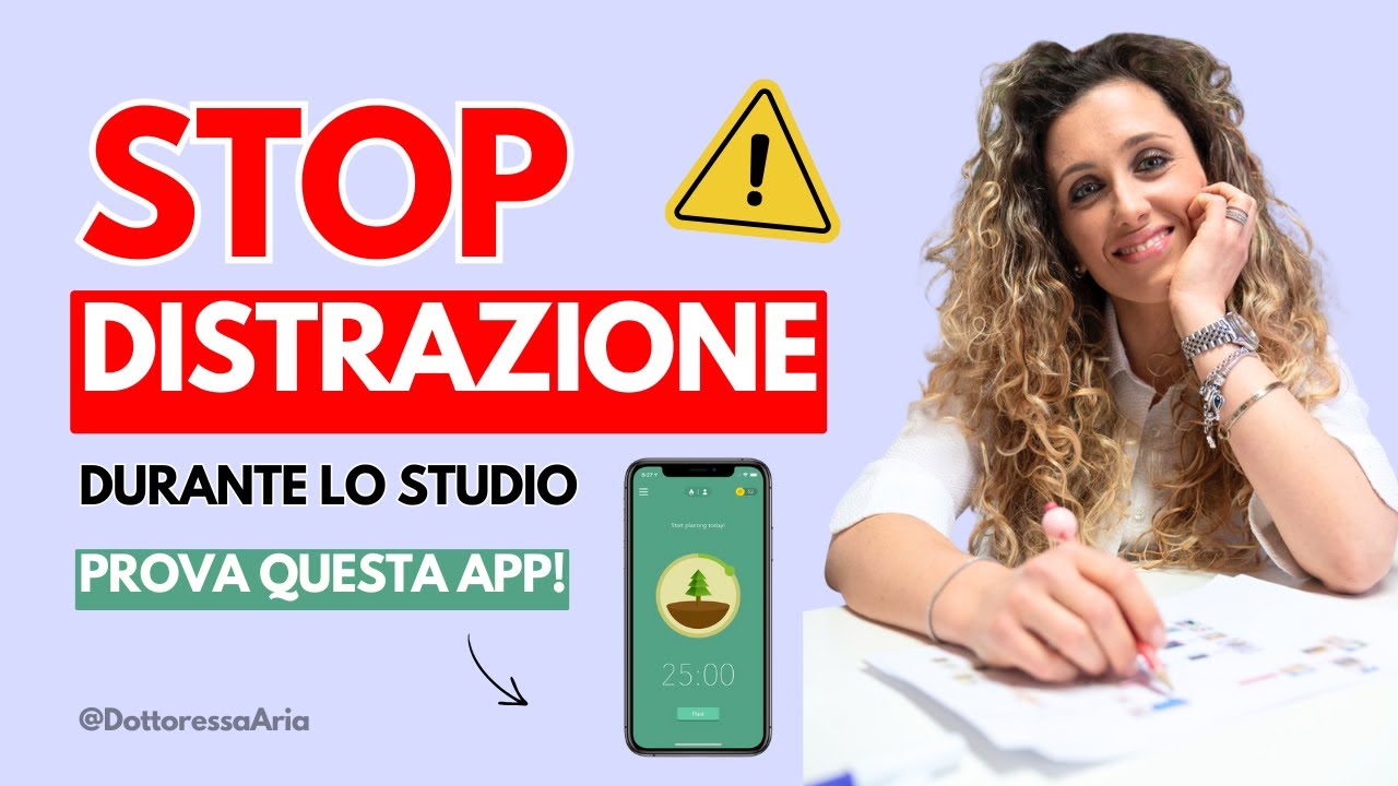 Come ridurre le distrazioni nello studio nei bambini e ragazzi con DSA e ADHD: prova questa app 🧠