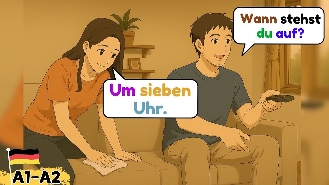 🏠🇩🇪 Учим немецкий с удовольствием для начинающих: Повседневная жизнь дома просто объяснена | A1-A2