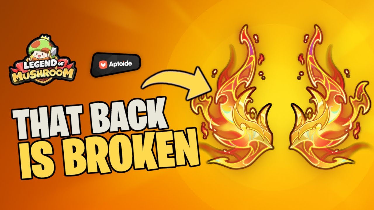 DRAWS & TESTS - The new BEST BACK ACCESSORY in Legend of Mushroom
