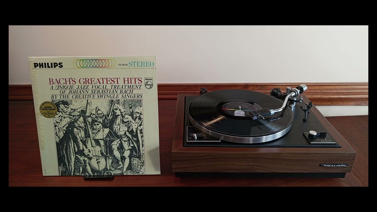 Swingle Singers – Bach's Greatest Hits (1963) Side 1.