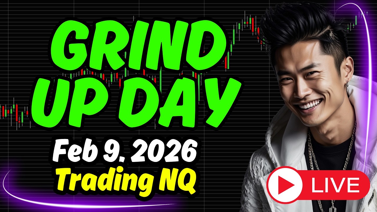 💰LIVE Scalping NQ Futures - Feb 9, 2026