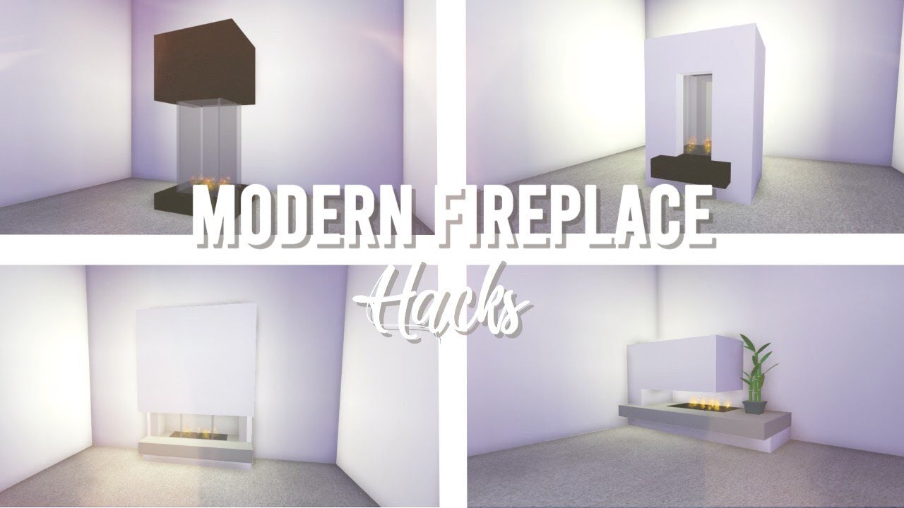 Modern Fireplace Hacks🔥 || Roblox Adopt Me