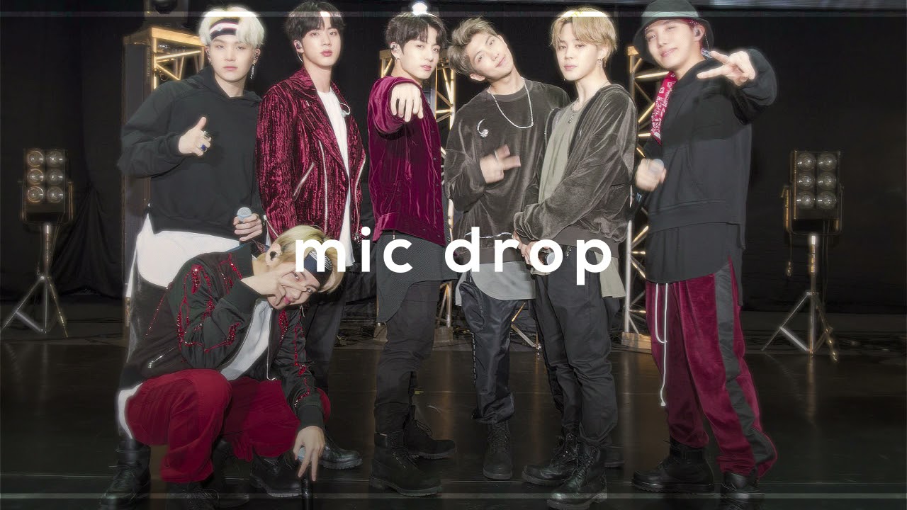 bts - mic drop (slowed + reverb)