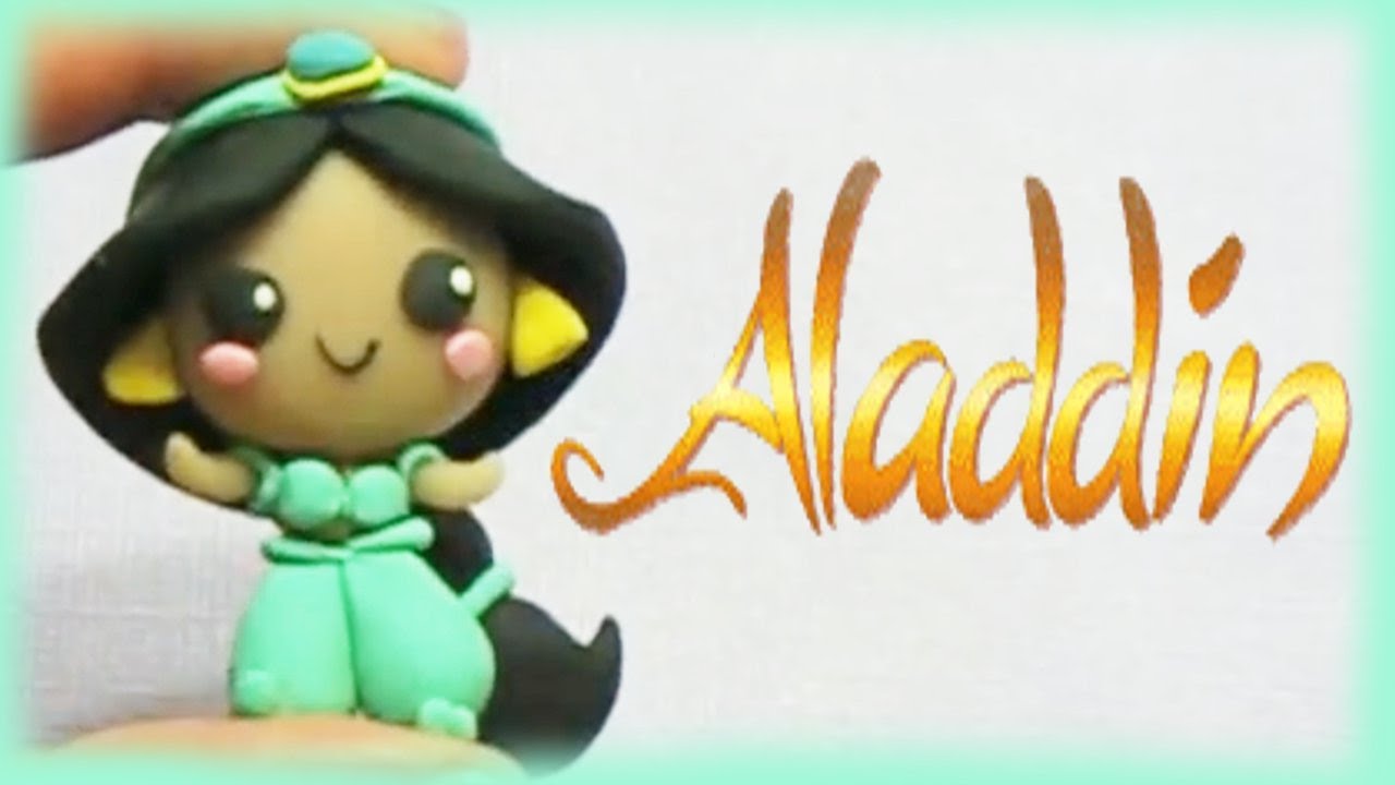Disney's Jasmine Chibi Polymer Clay Tutorial