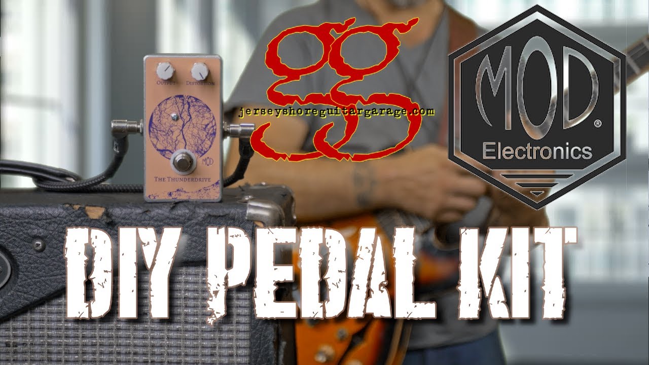 MOD Thunderdrive DIY Pedal kit *BONUS best soldering iron for guitar work