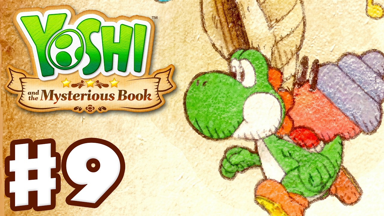 Yoshi and the Mysterious Book - Gameplay Walkthrough Part 9 - Weewoo!