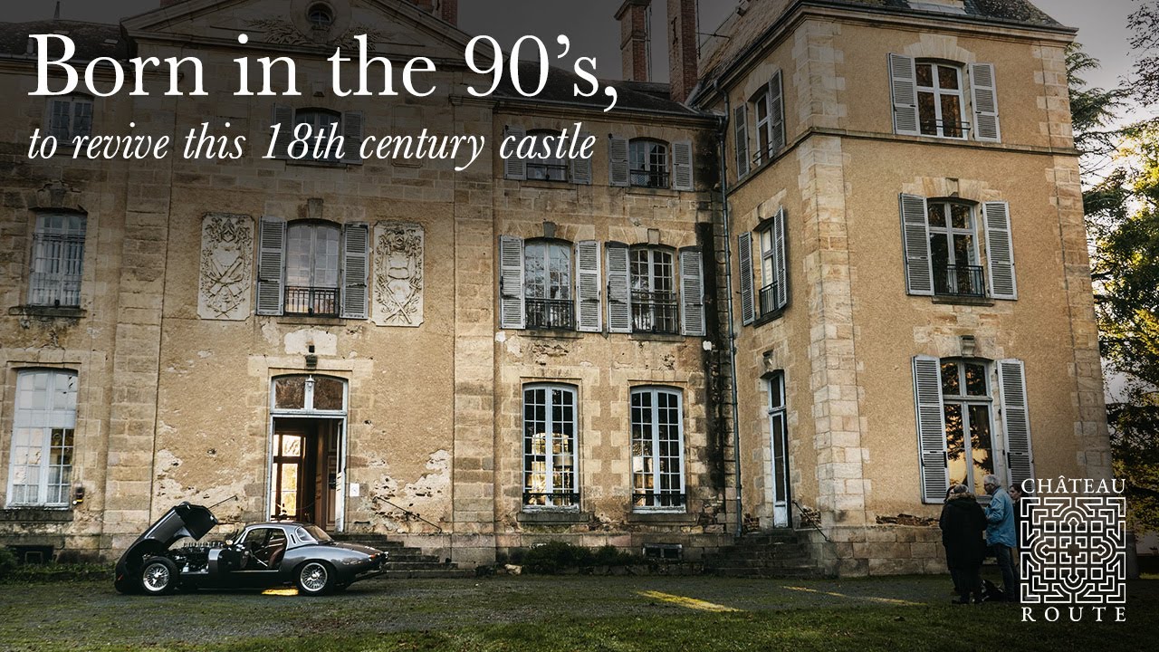 A couple of architects born in the 90's, transforming a french castle into a durable business