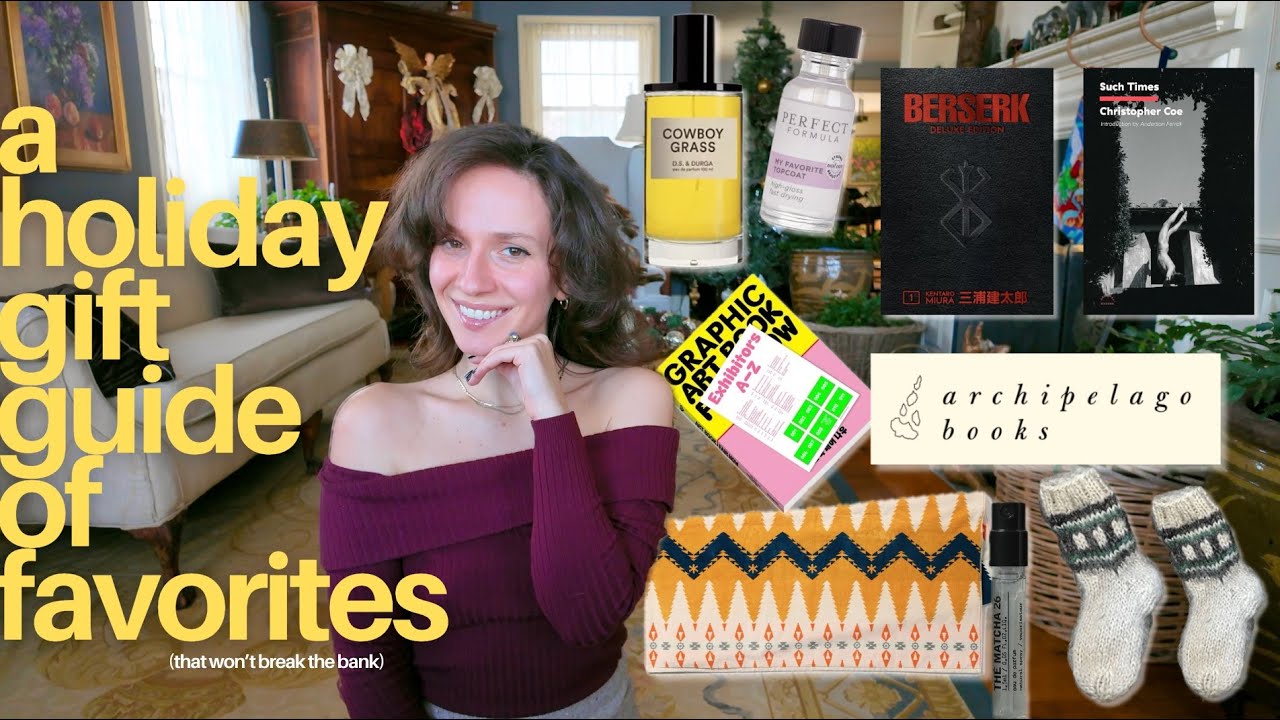 A GIFT GUIDE FOR BOOK LOVERS (things they&rsquo;ll actually use and love) 