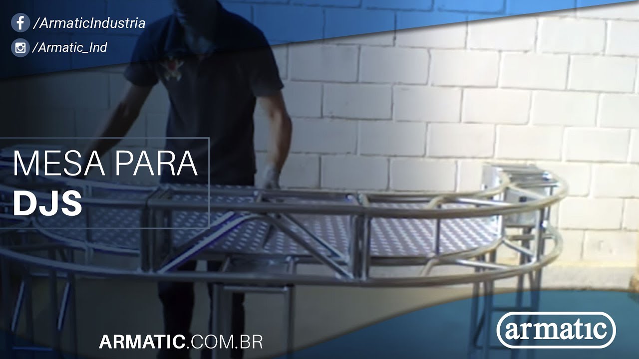 Mesa para DJs Armatic Indústria