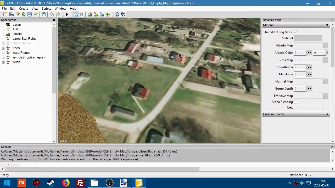Jak zrobić realną mapę z google maps do FS19 | Giants Editor - Tutorial