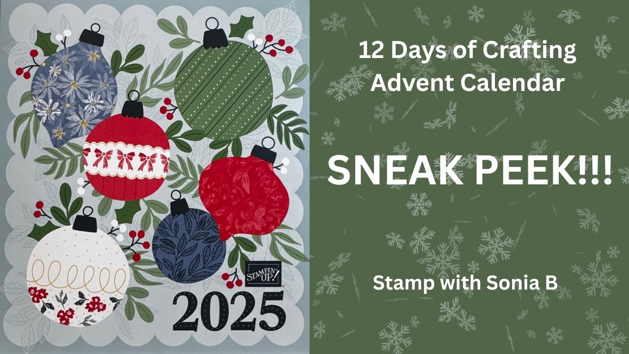 12 дней рождественского адвент-календаря — Stampin' Up!