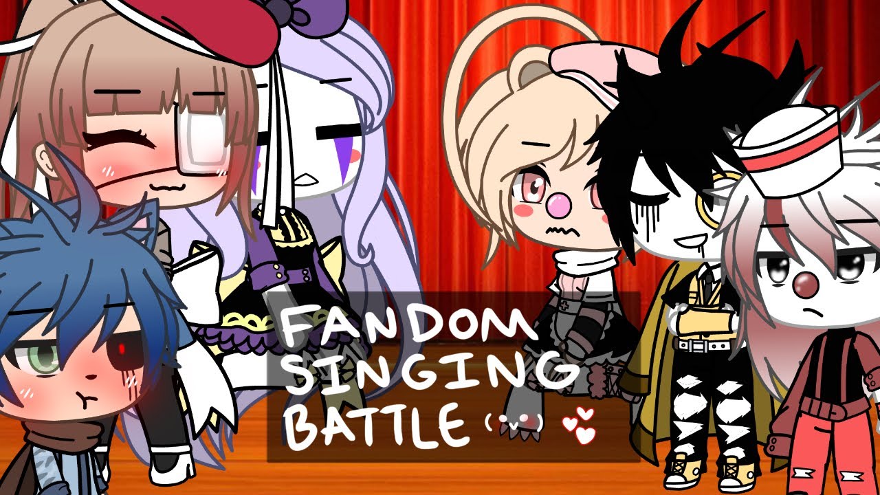 || FANDOM SINGING BATTLE || (fnaf, roblox piggy, ddlc, batim, sonic, cuphead) ||