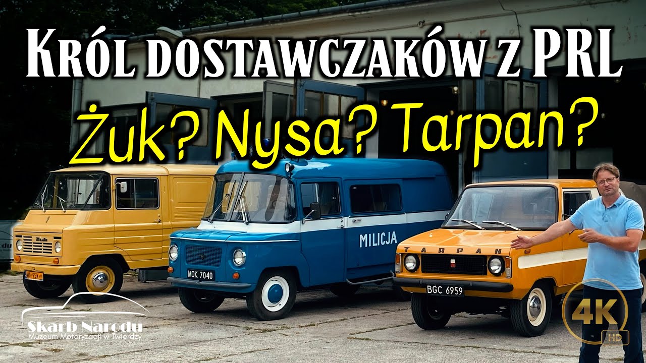 Król dostawczaków z PRL - Żuk? Nysa? Tarpan? // Muzeum SKARB NARODU