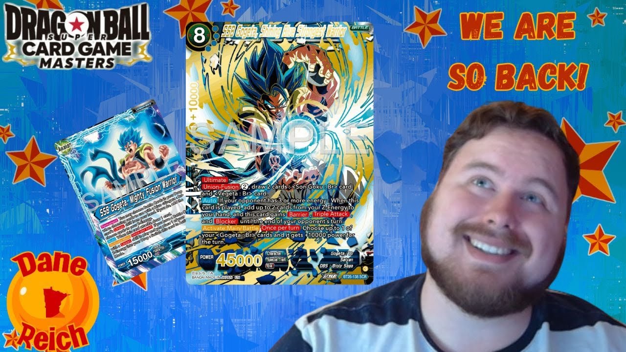 I love the BROKEN new Secret Rare! | Blue Gogeta Zenkai 9 | Dragon Ball Super Card Game Masters