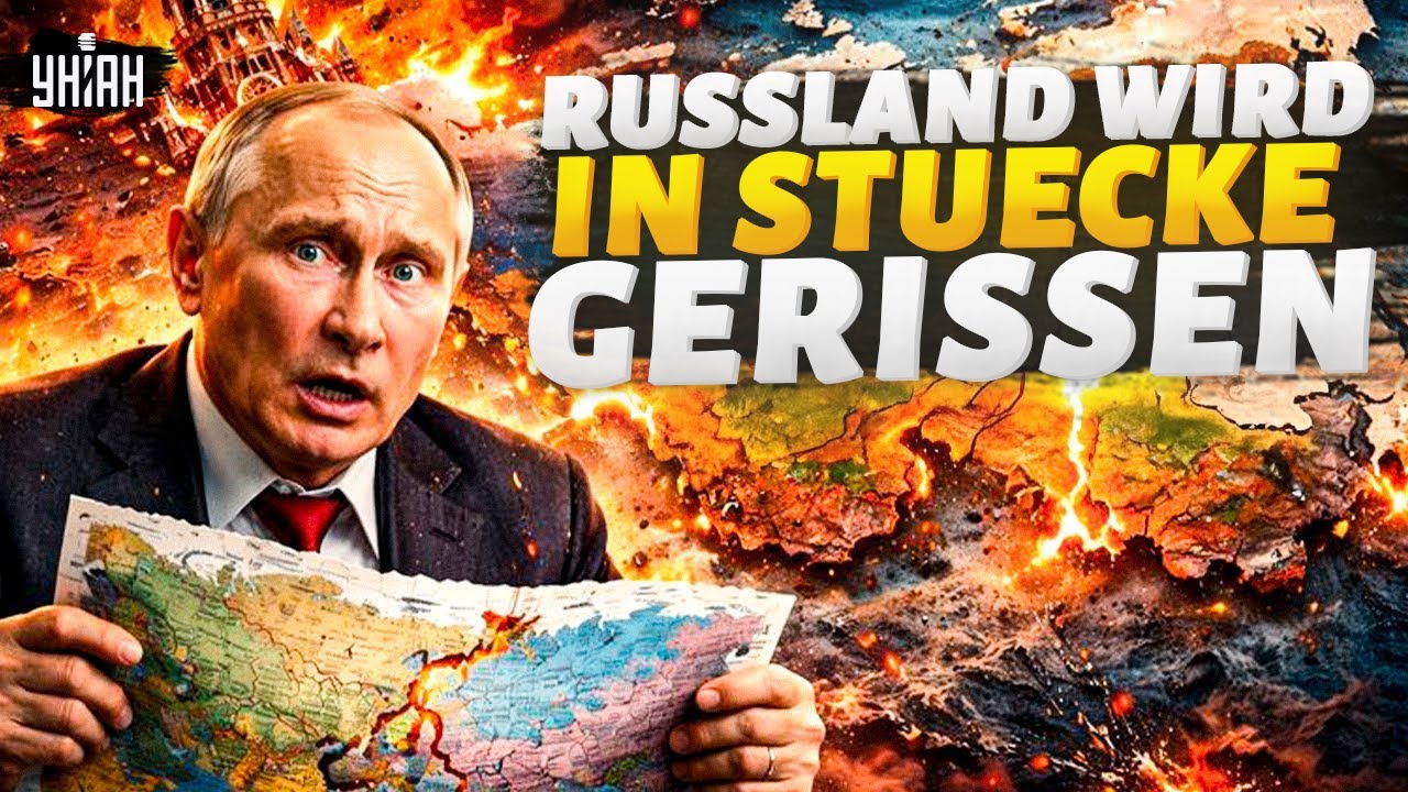 RUSSLAND ZERFAELLT! Neue Karte zeigt die grosse TEILUNG von Putins Imperium