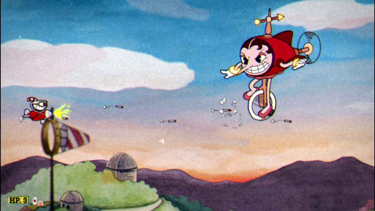 Cuphead: Hilda Berg Boss Fight (No Hit A+ Rank) [4K 60FPS]