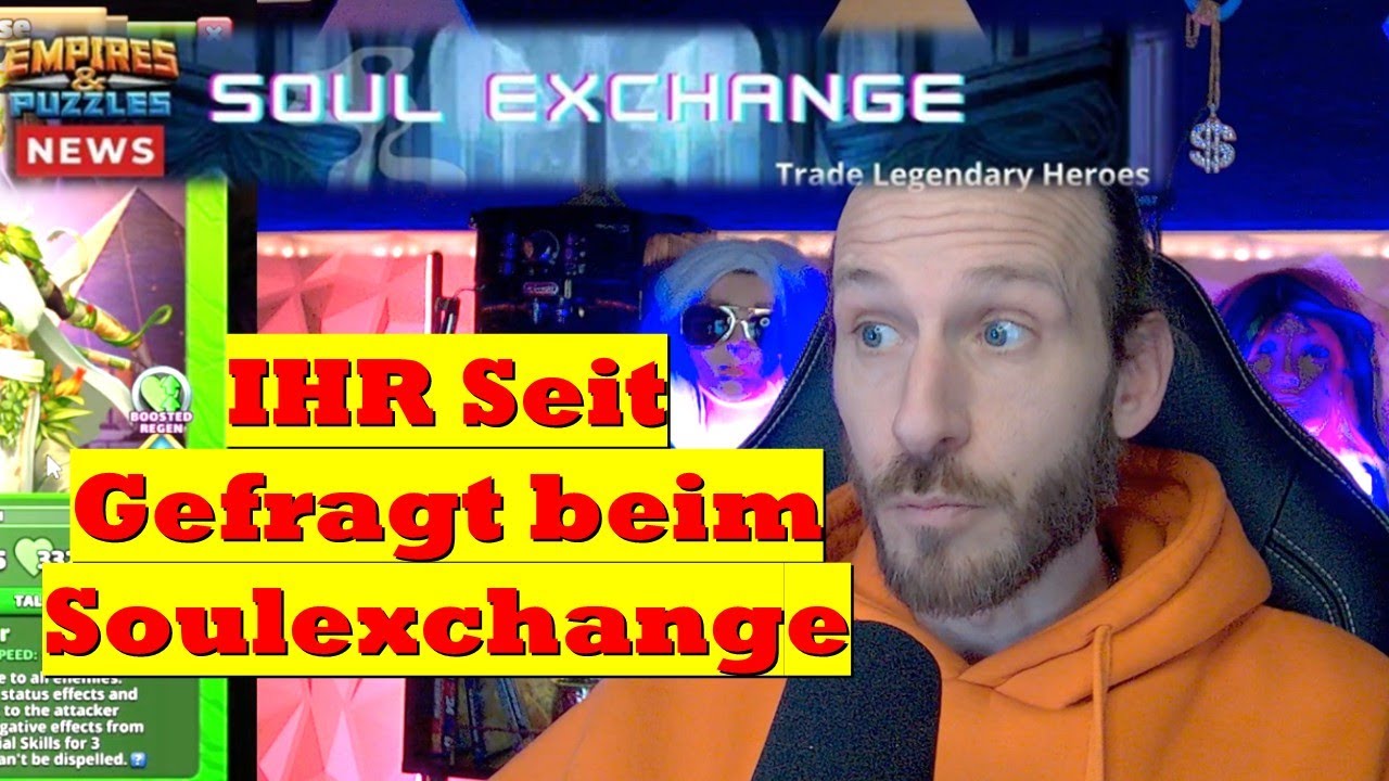 Ihr entscheidet mit!! Soulexchange Feb. 2026!!! Grüne Helden zur Wahl | Empires & Puzzles
