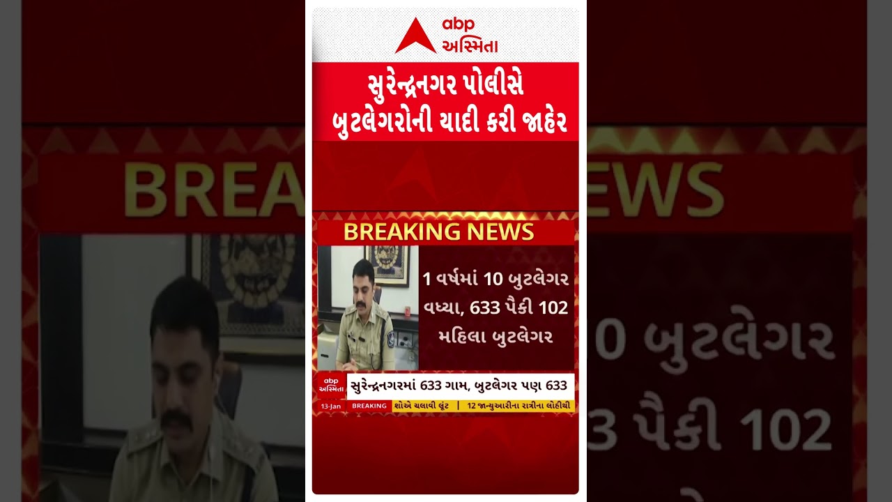 Surendranagar News | સુરેન્દ્રનગરમાં 33 ટકા મહિલા બુટલેગર