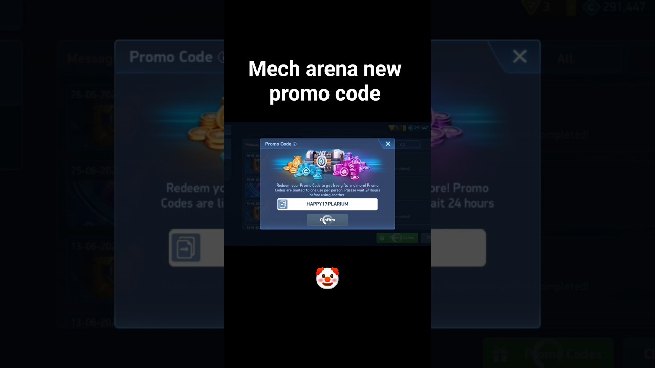mech arena new promo code 1000 acoins and free mech must watch🤡