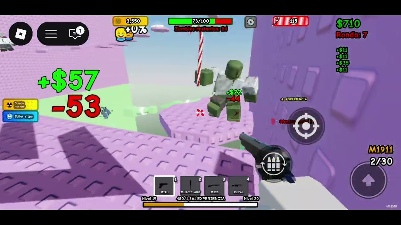 Me enfrento ala torre de zombies 