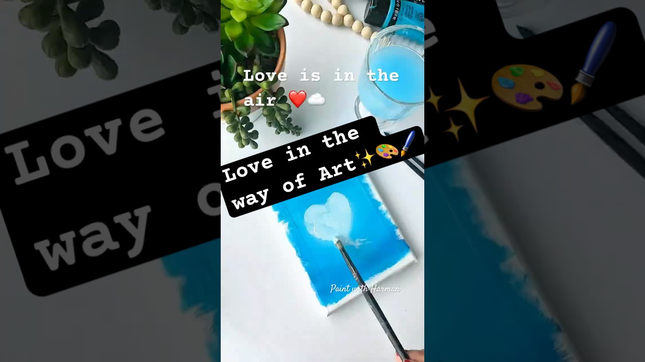 ❤️Mini canvas painting ideas acrylic easy 