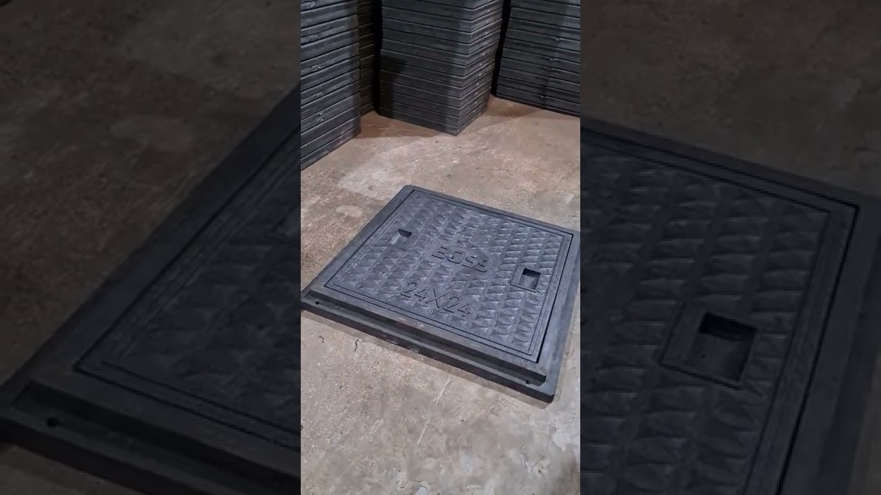 Boss Heavy Duty plastic Manhole cover  45 🔨 Plus Hammer test