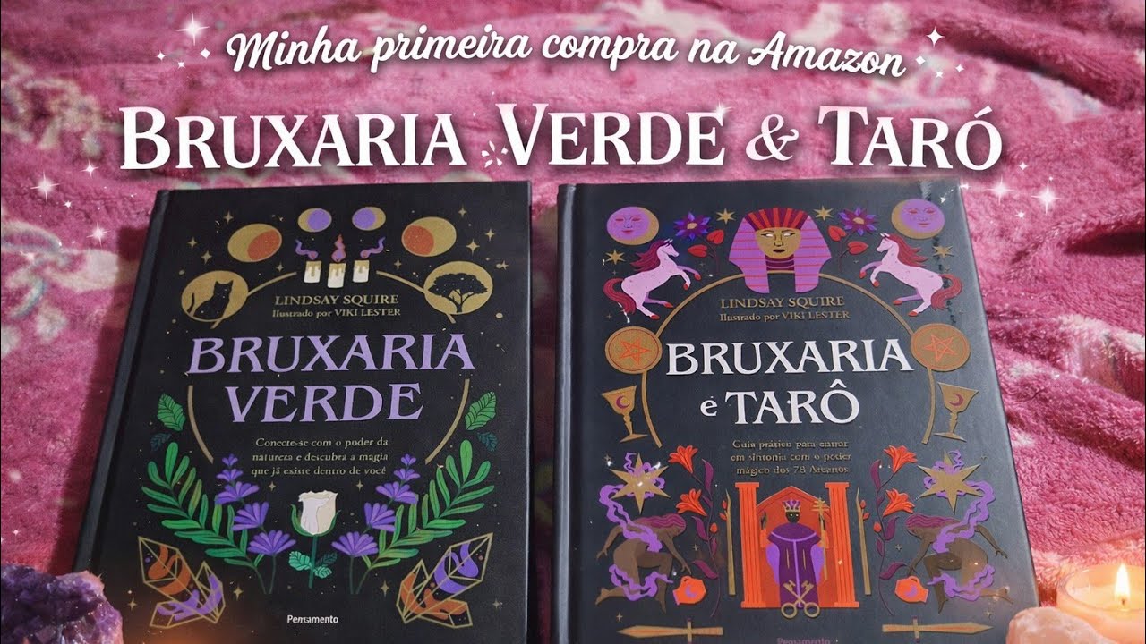 Minha primeira compra na Amazon | Bruxaria Verde & Tar&ocirc; 🌿🔮