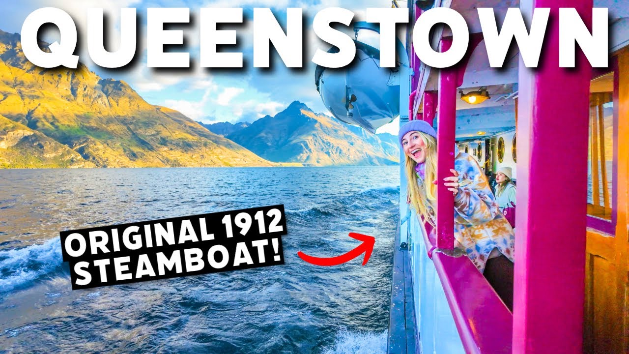 Queenstown MUST-DO: TSS Earnslaw STEAMSHIP + Walter Peak (Full Tour)