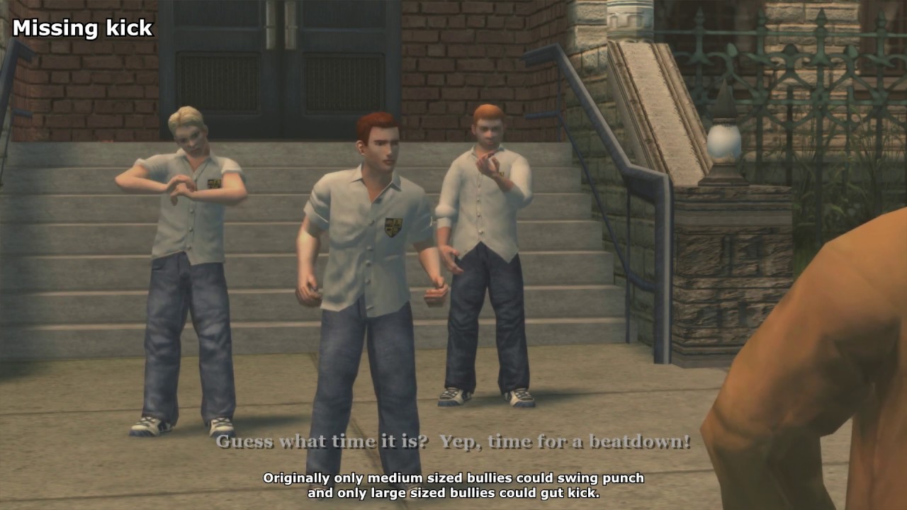 Bully SE: Useless trivia 2