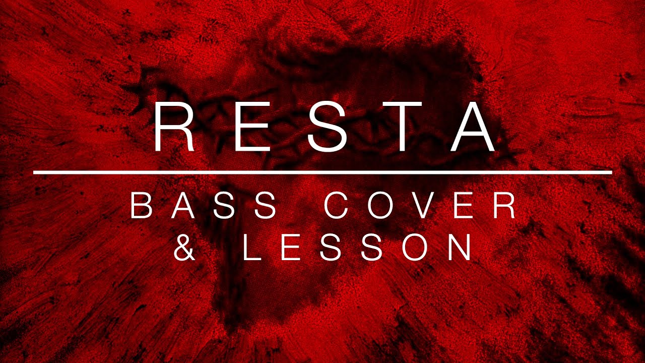Litfiba - RESTA - Bass Cover + Lesson