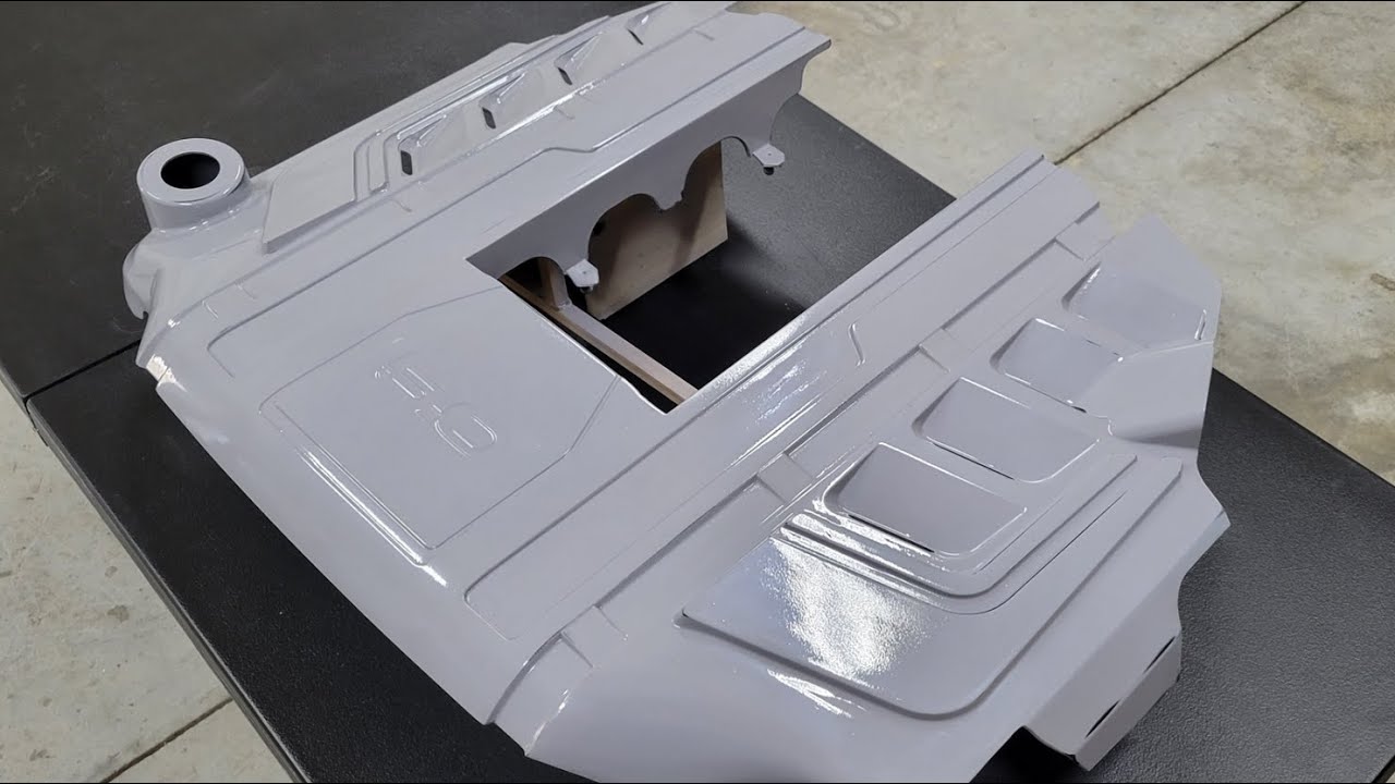 Custom Engine Cover Build for the S550 Mustang GTs (Creating the Shape/Plug) - Part 1