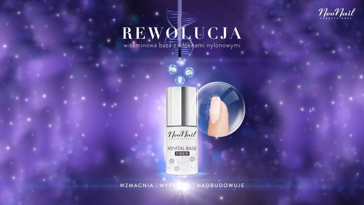 NeoNail Tutorial - Przedłużanie z użyciem Revital Base Fiber