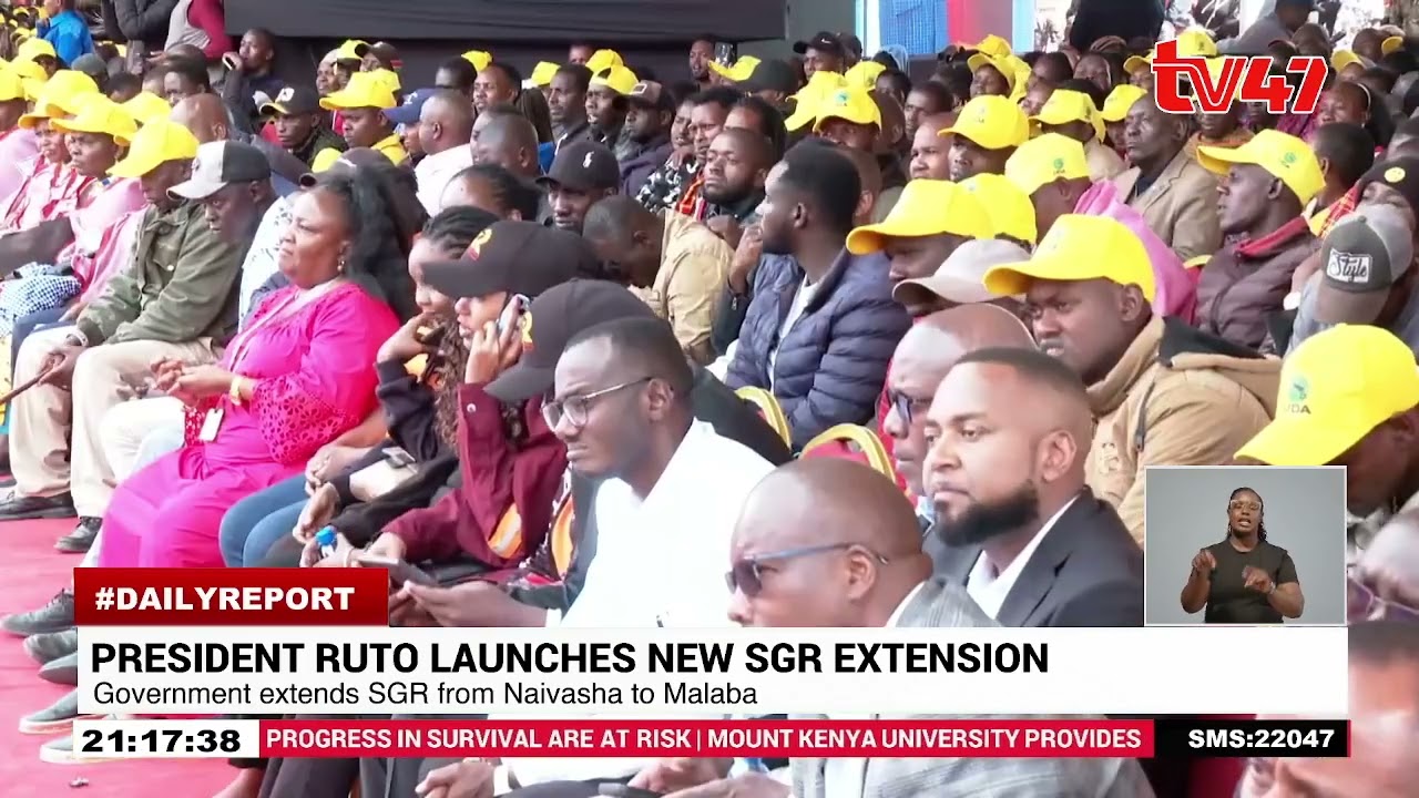 Government extends SGR from Naivasha to Malaba