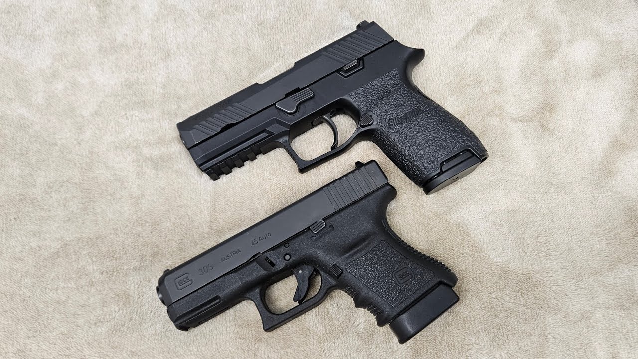 Glock 30s vs. Sig P320 Compact 45acp.