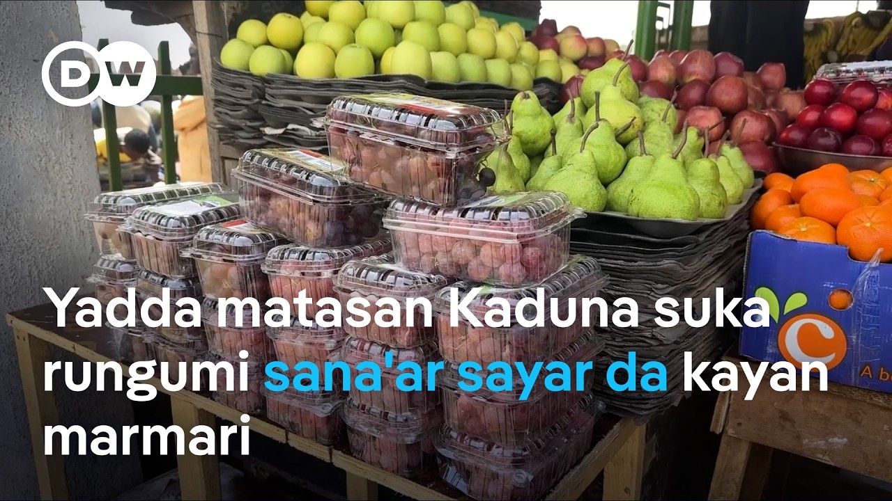 Yadda matasan Kaduna suka rungumi sana'ar sayar da kayan marmari