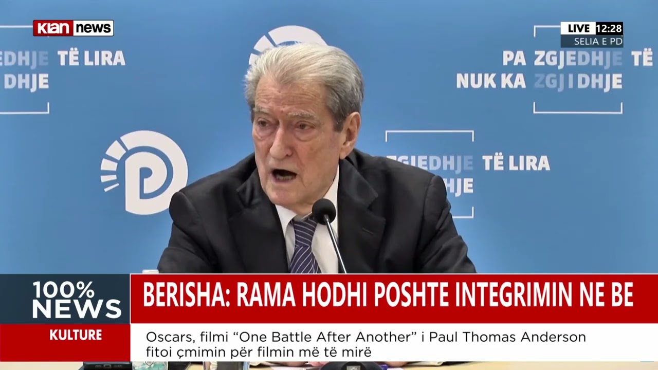 PD mbledh Kryesinë, Berisha: Rama hodhi poshtë integrimin në BE