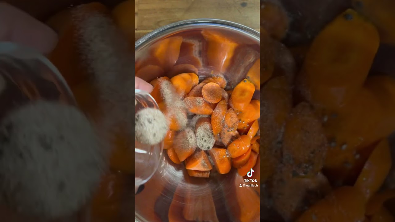 Roasted carrots with chili and honey are my new fav #honeychili #roastedcarrots #carrots