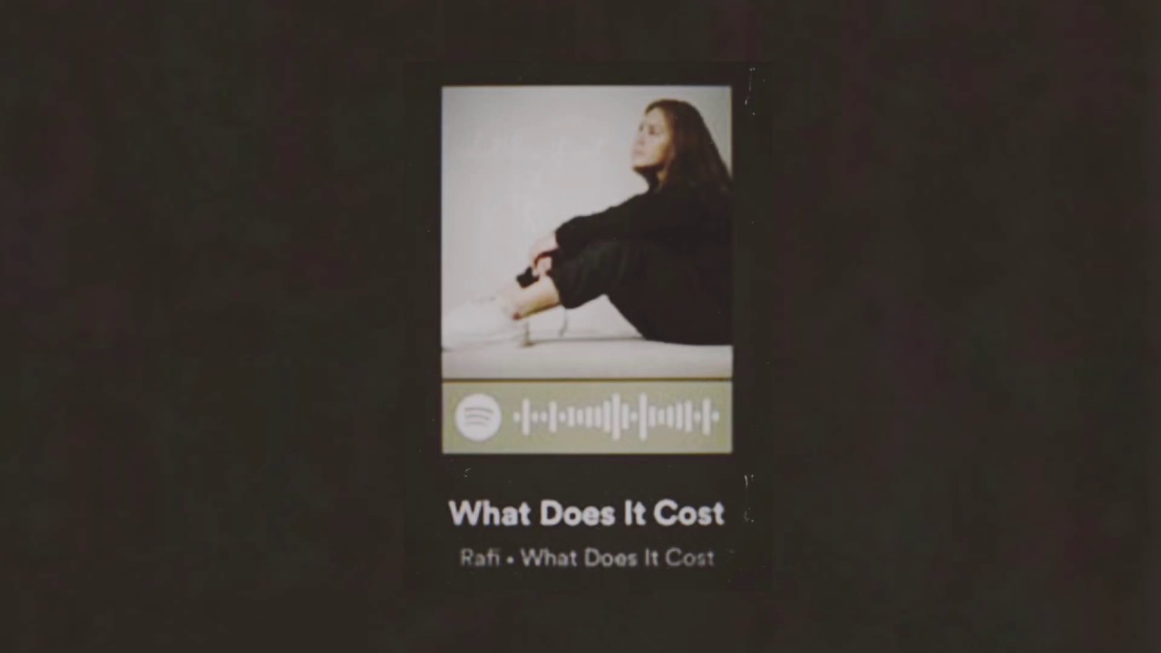 What Does It Cost (Instrumental) - Rafi