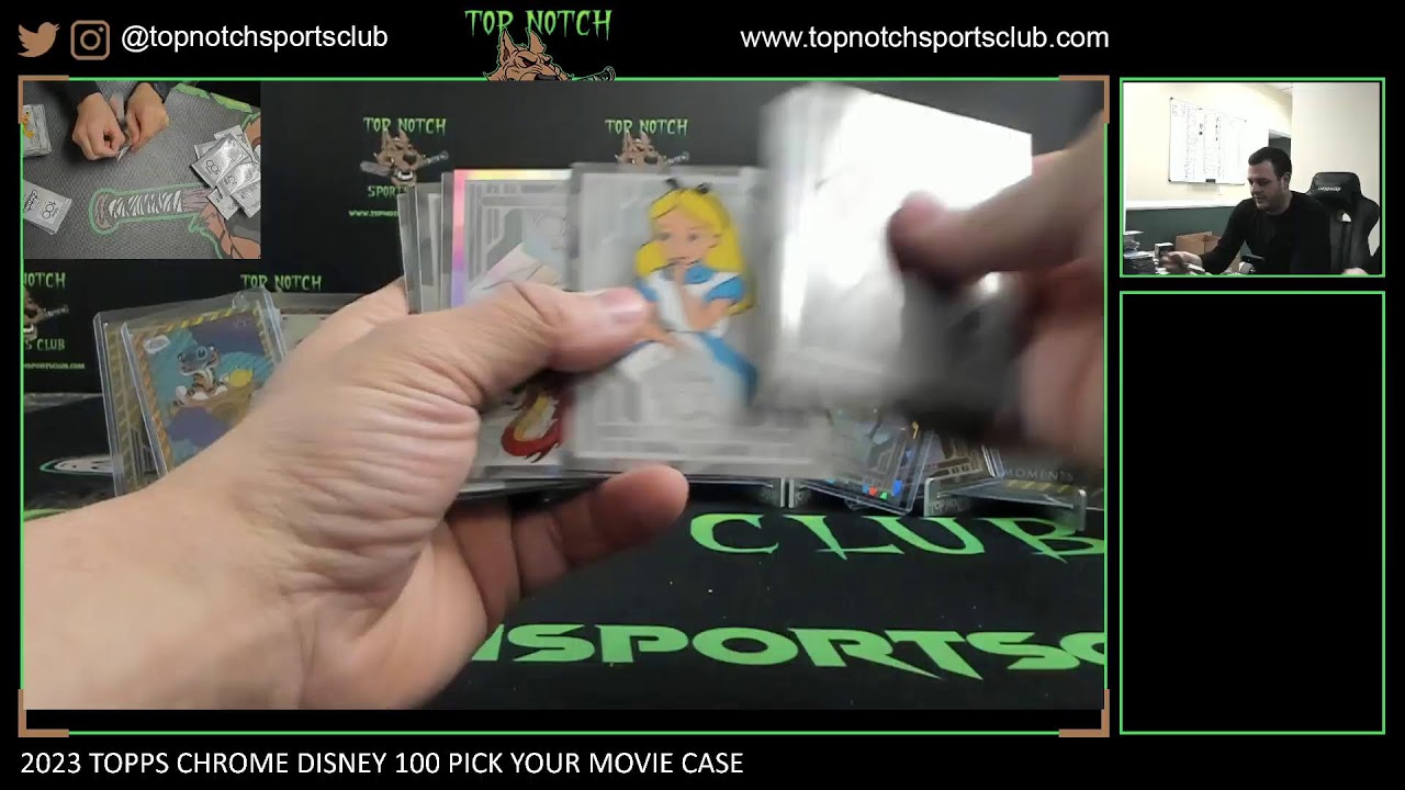 2023 TOPPS CHROME DISNEY 100 PICK YOUR MOVIE CASE