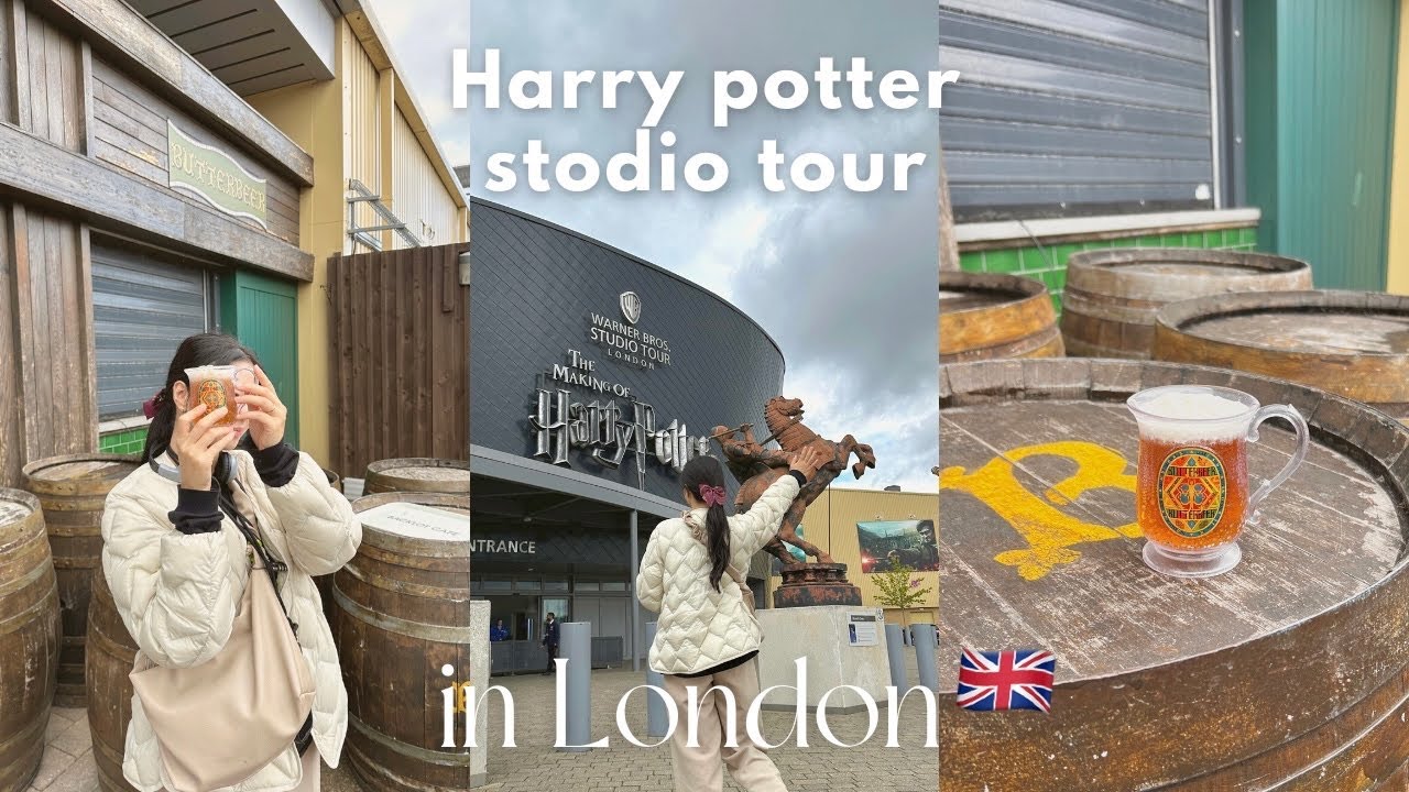 【ロンドン】本場のハリーポッタースタジオツアーに行ってきた！in London🪄| harry potter, vlog, ヨーロッパ旅行