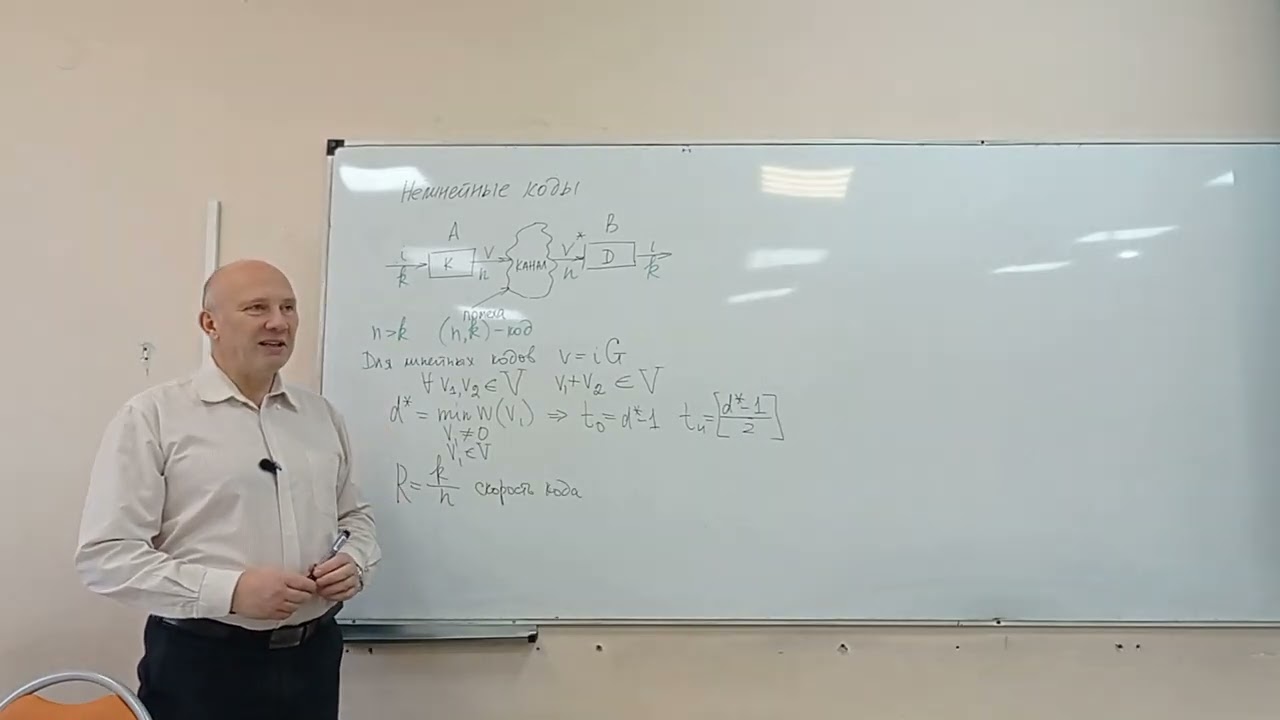 Нелинейные коды. Начало