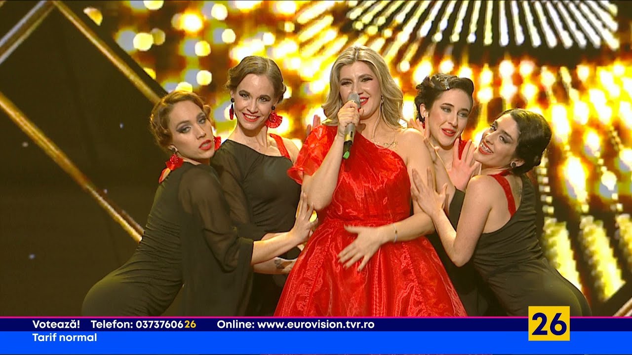Adriana Moraru – Faralaes | Finala Eurovision România 2023 (@TVR1)