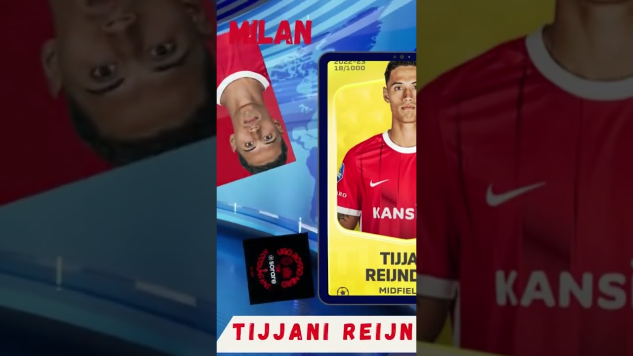 Welcome to AC Milan: Breaking News Transfer⚽️ SORARE ⚽️Mercato💥with TIJJANI REIJNDERS💥 #sorare