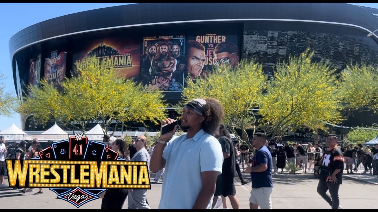 WRESTLEMANIA 41 VLOG PART 1