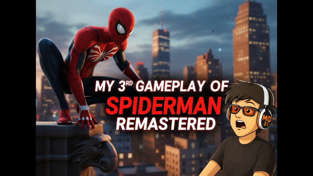 My 3rd gameplay of Spider-man remastered || MULTIGAMING || #multigaming